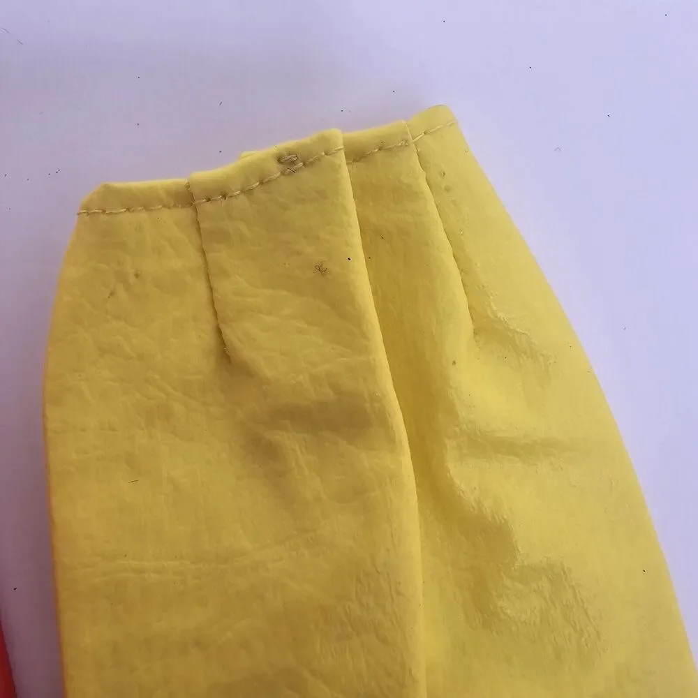 Vintage 70s Barbie The Ski Scene #1797 Orange Jacket And Yellow Pants